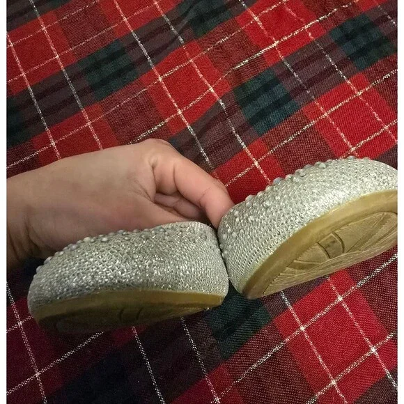 DONATING SOON 🚨Hotcakes rhinestone flats - Picture 5 of 7